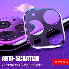 Camera Lens Full Cover Protective Metal Ring + Tempered Glass For iPhone 11 Pro XS Max XR X Back Camera Lens Protector Case