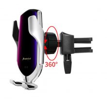 Smart Induction Car Phone Holder Wireless Charging Car Holder Car Charger for iPhone Xs Max XR Samsung
