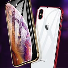 Double Sided Glass Magnetic Metal Case For iPhone 11 Pro Max 7 8 Plus XS Max XS X XR 6 6S Tempered Glass Protective Case Cover