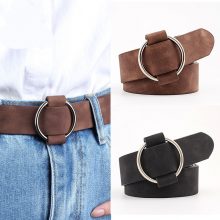 Fashion Women Leather Belt With Buckle