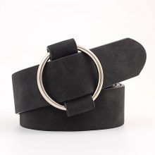 Fashion Women Leather Belt With Buckle