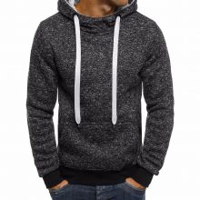 Winter Solid Hoodie New Men’s Casual Tracksuits Mens Hip Hop Coat Pullover Sweatshirt Men Hoodies Moleton Masculino top